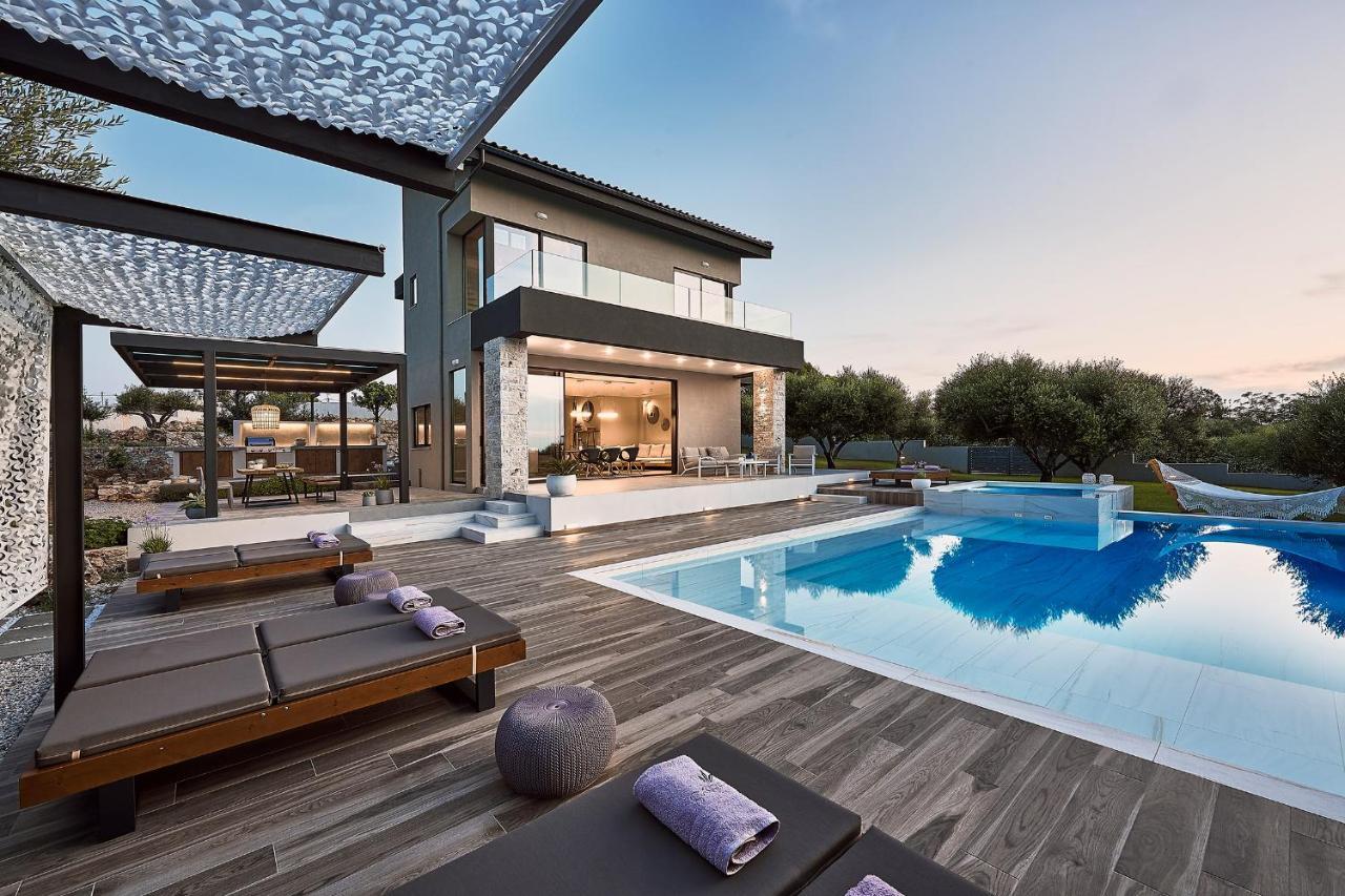 Villa Carpos Chrissi Akti Chania Exterior foto