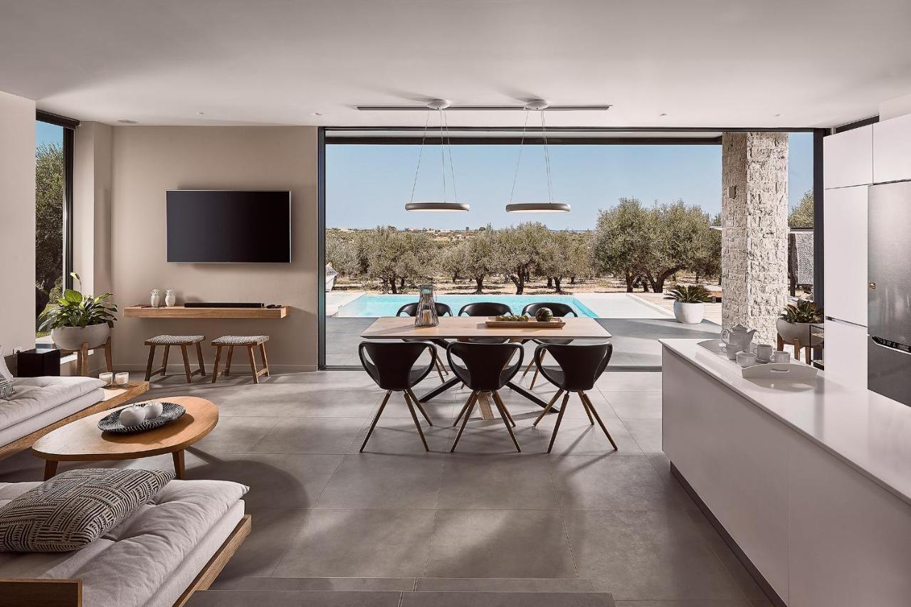 Villa Carpos Chrissi Akti Chania Exterior foto