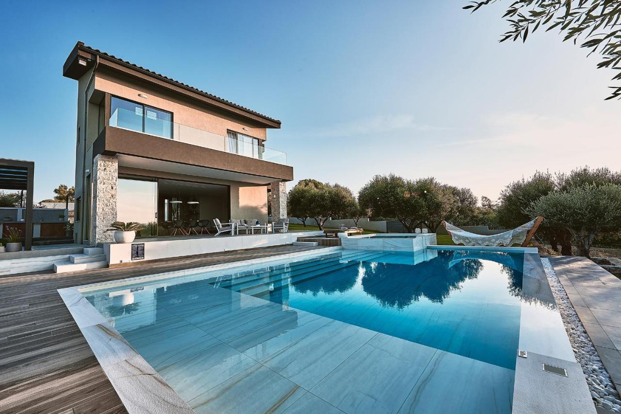 Villa Carpos Chrissi Akti Chania Exterior foto